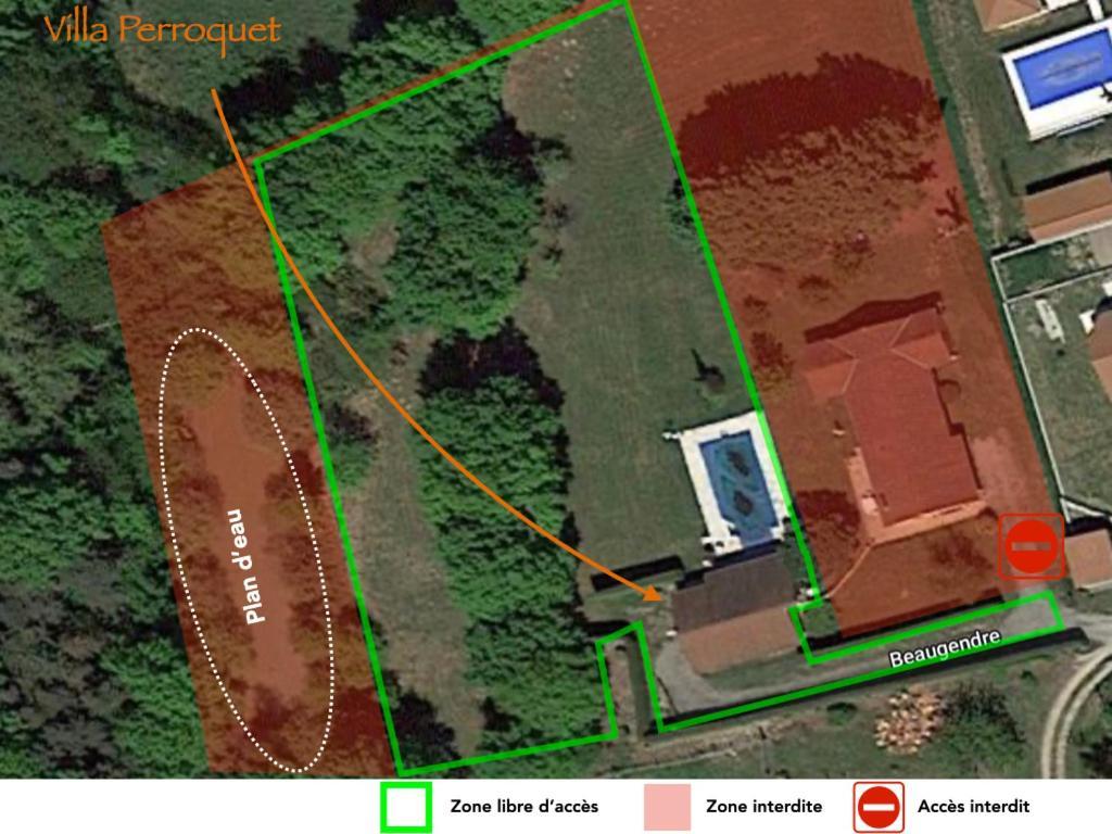La Villa Perroquet Poncins Dış mekan fotoğraf